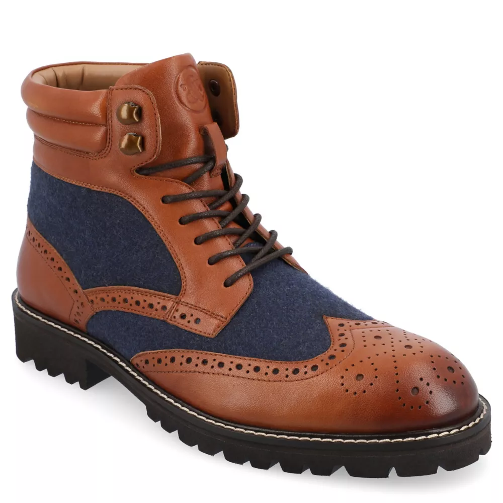 THOMAS & VINE  MENS GRAHAM LACE-UP BOOT