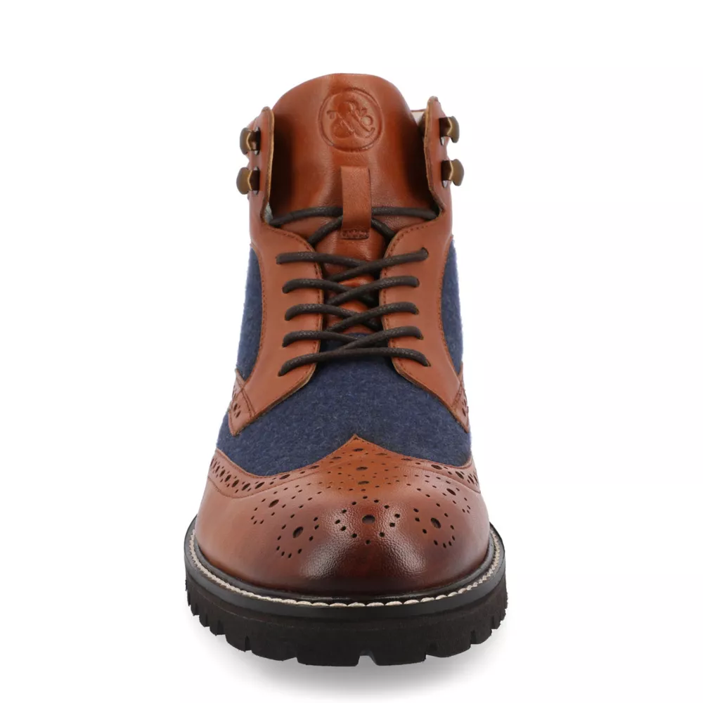 THOMAS & VINE  MENS GRAHAM LACE-UP BOOT