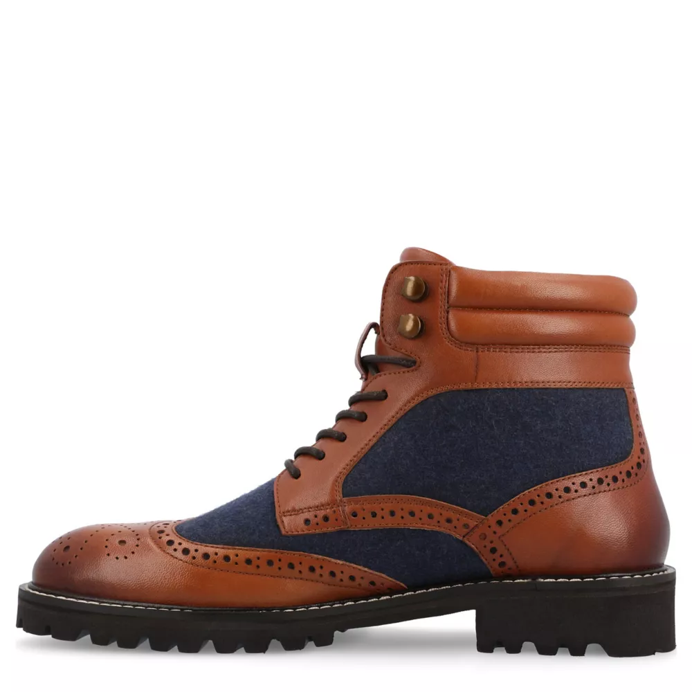 THOMAS & VINE  MENS GRAHAM LACE-UP BOOT