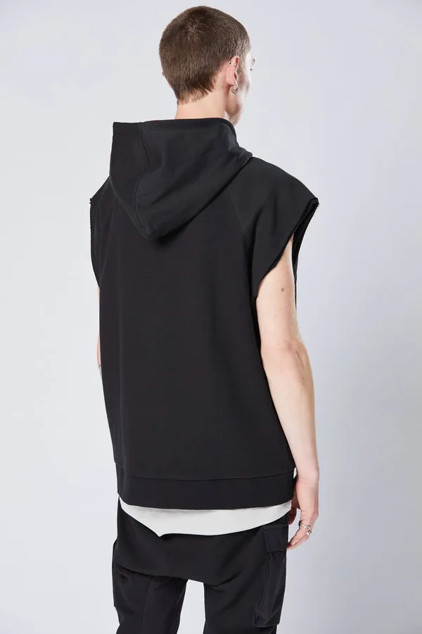 thom/krom M SJ 621 Sweat Vest - Black