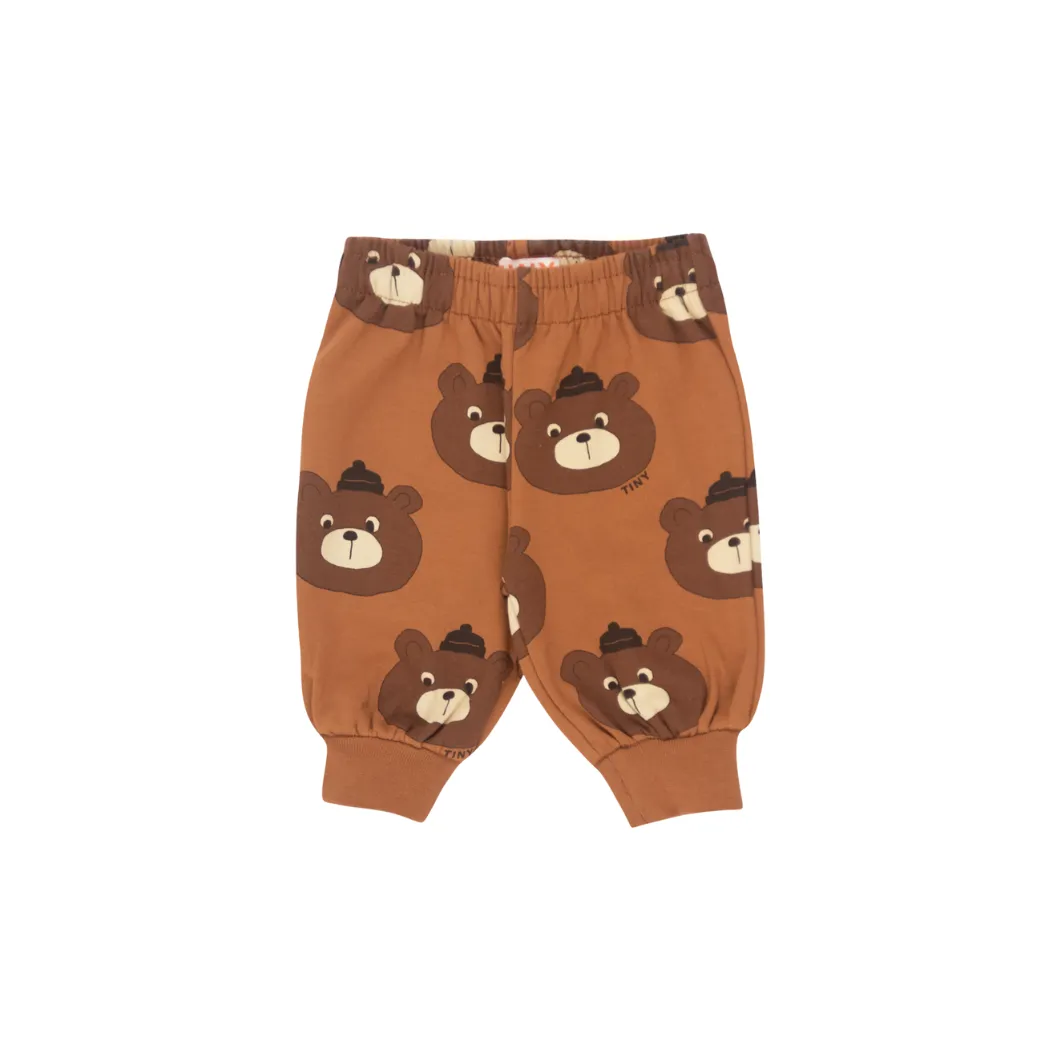 Tiny Cottons Baby Bears Joggers - Brown