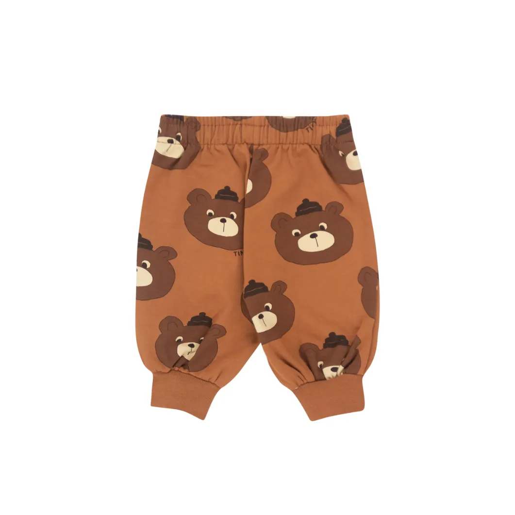 Tiny Cottons Baby Bears Joggers - Brown