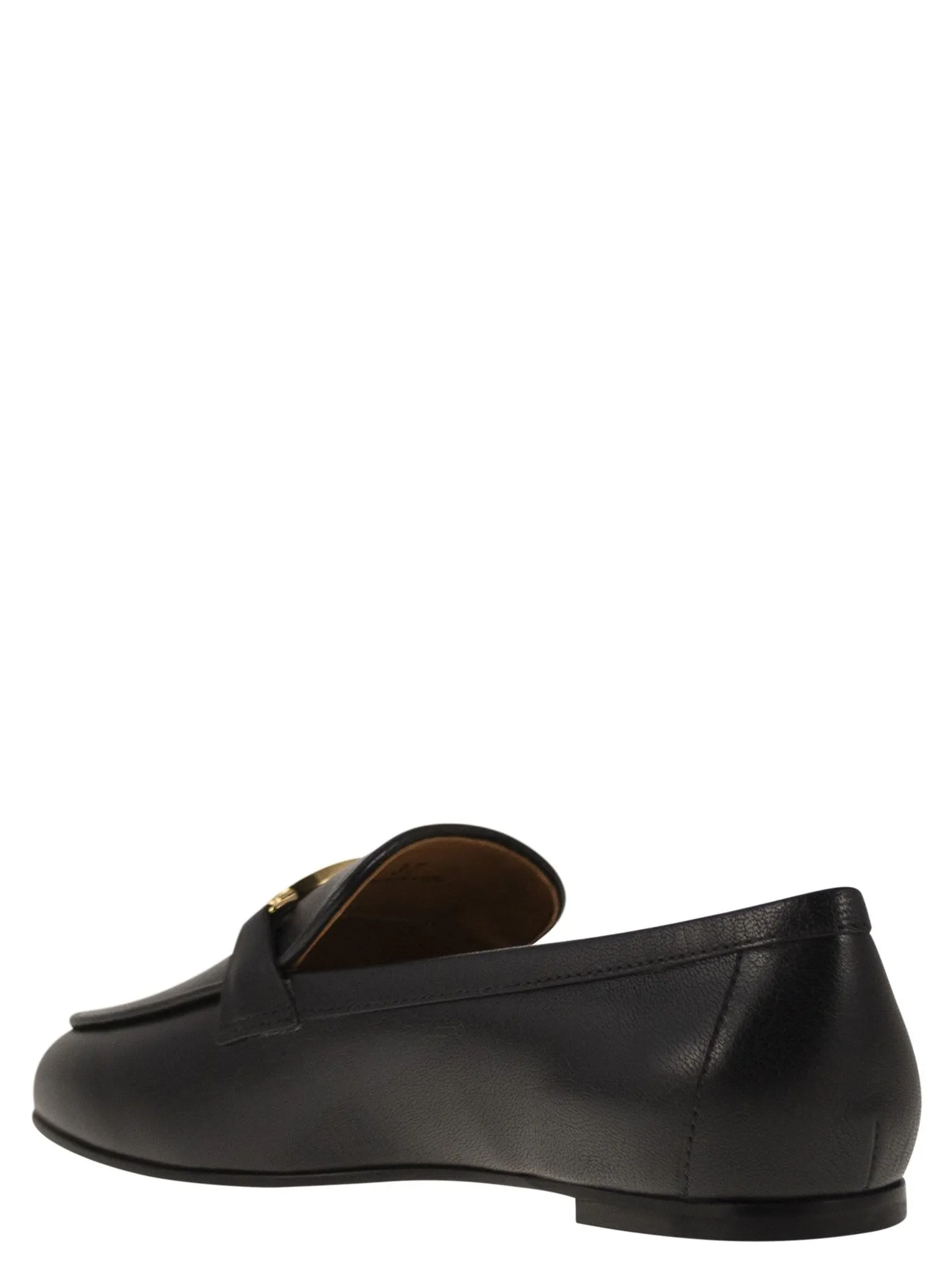 Tod's    Tod's Leather Loafer With Accessory