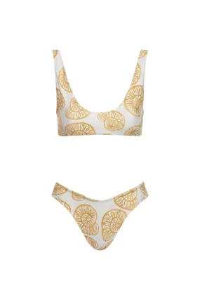 Top De Bikini Lu Seashell & Bottom De Bikini Luli Seashell