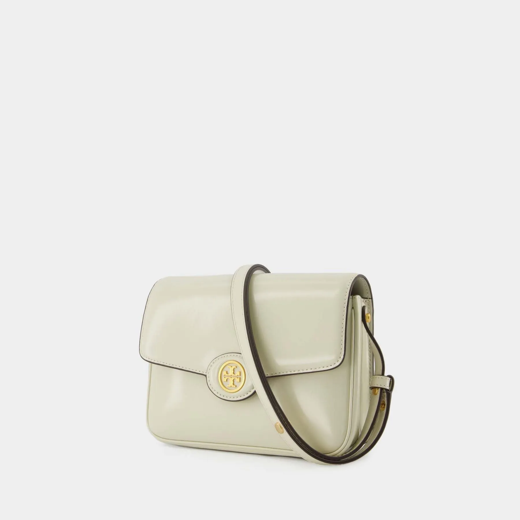 Tory Burch  Robinson Hobo Bag - Tory Burch -  Shea Butter - Leather