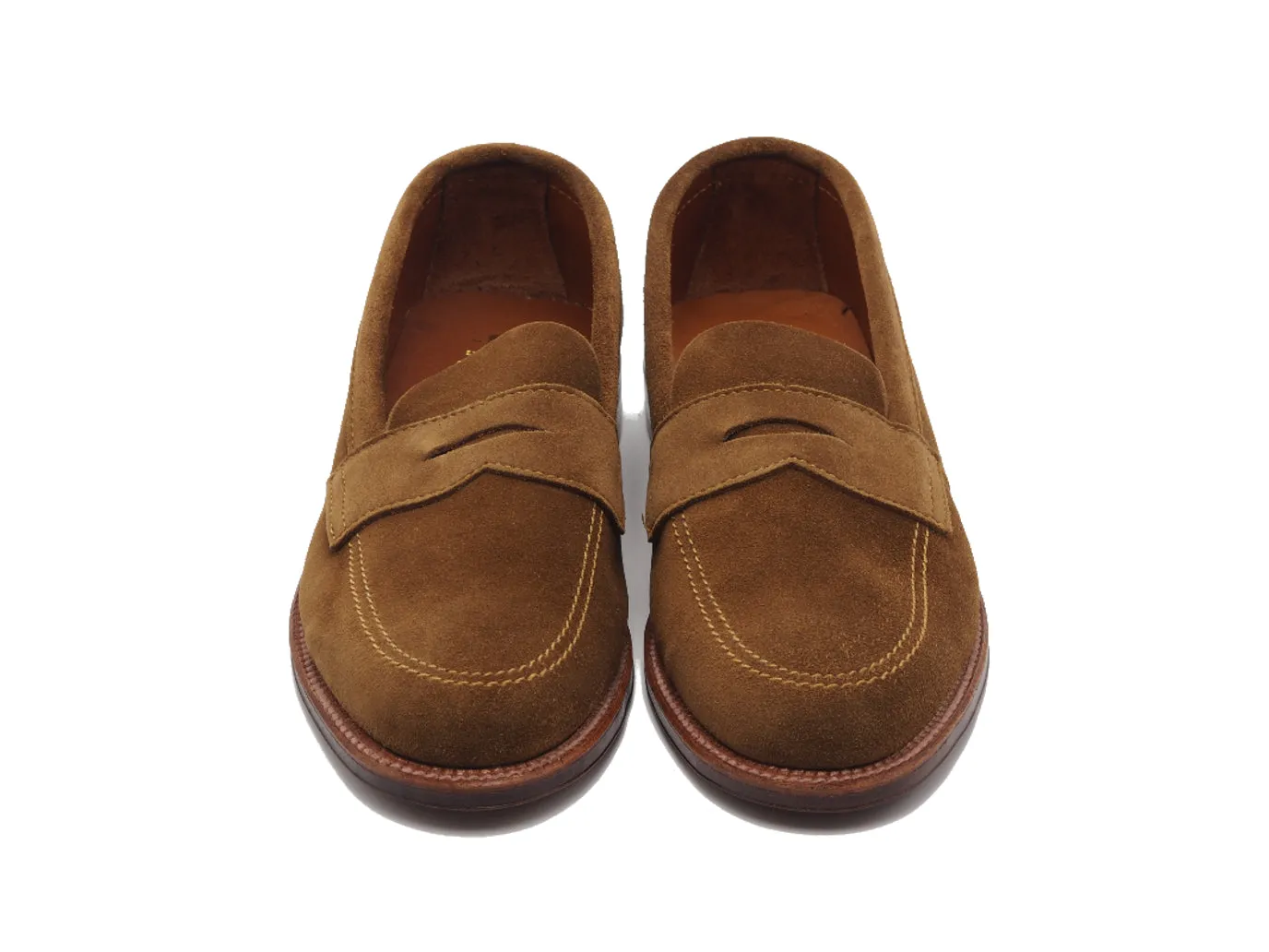 Unlined Khrone Penny Loafer Snuff Suede