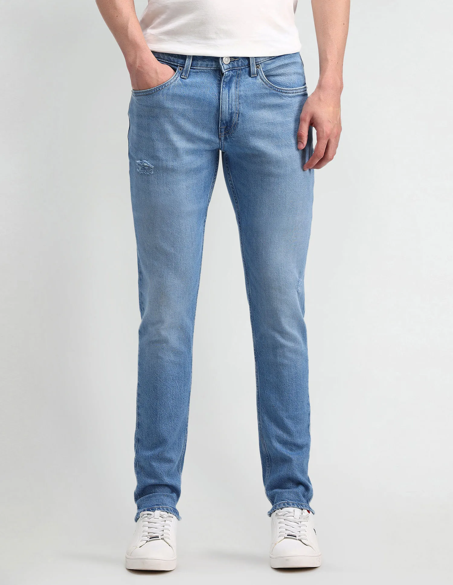 U.S. Polo Assn. Denim Co. Brandon Slim Tapered Blue Jeans