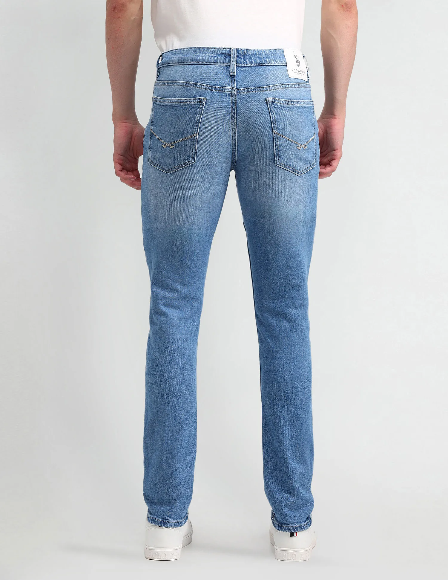 U.S. Polo Assn. Denim Co. Brandon Slim Tapered Blue Jeans