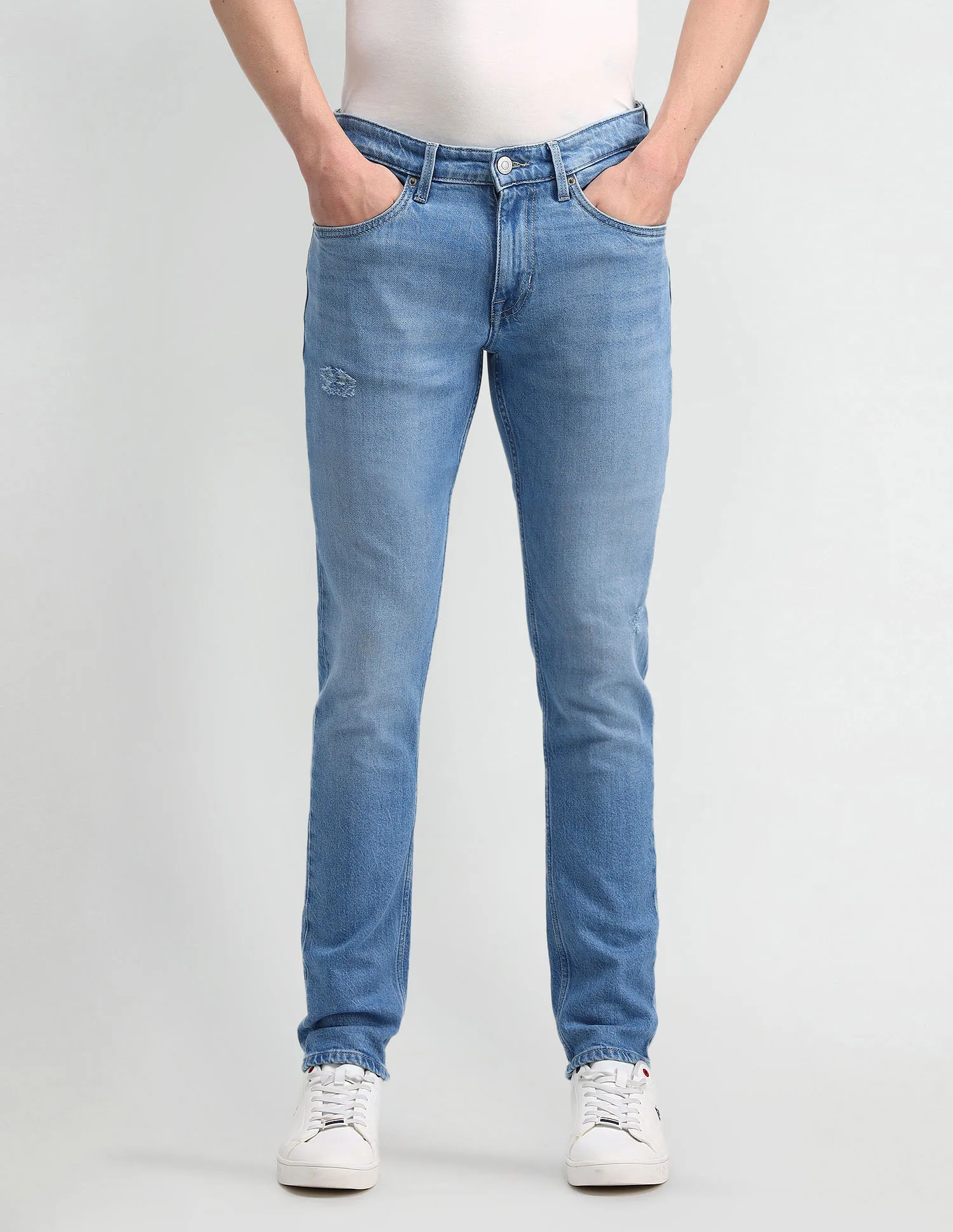 U.S. Polo Assn. Denim Co. Brandon Slim Tapered Blue Jeans