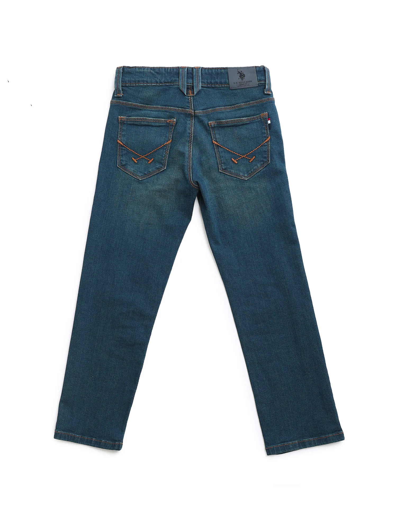 U.S. Polo Assn. Kids Boys Regular fit Blue Jeans