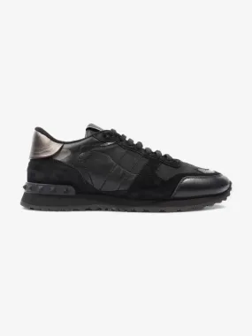 Valentino Rockrunner Sneakers Black / Grey Leather EU 39 UK 6