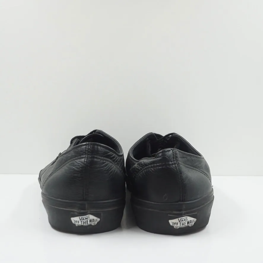 Vans Authentic Leather Black