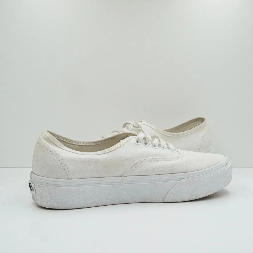 Vans Authentic Platform White