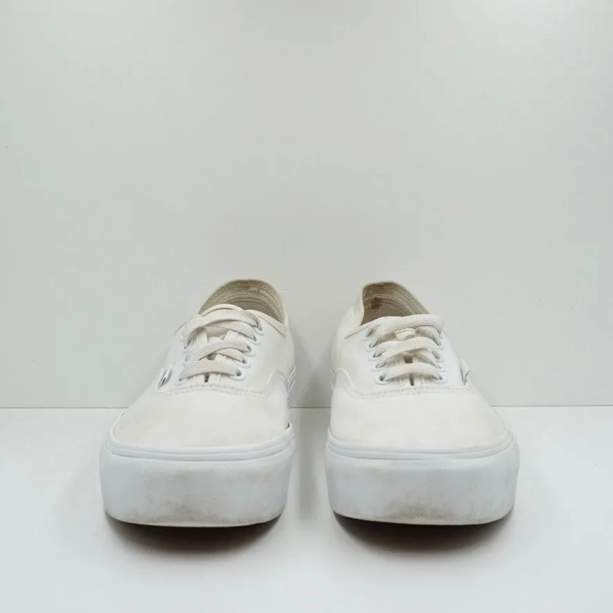 Vans Authentic Platform White