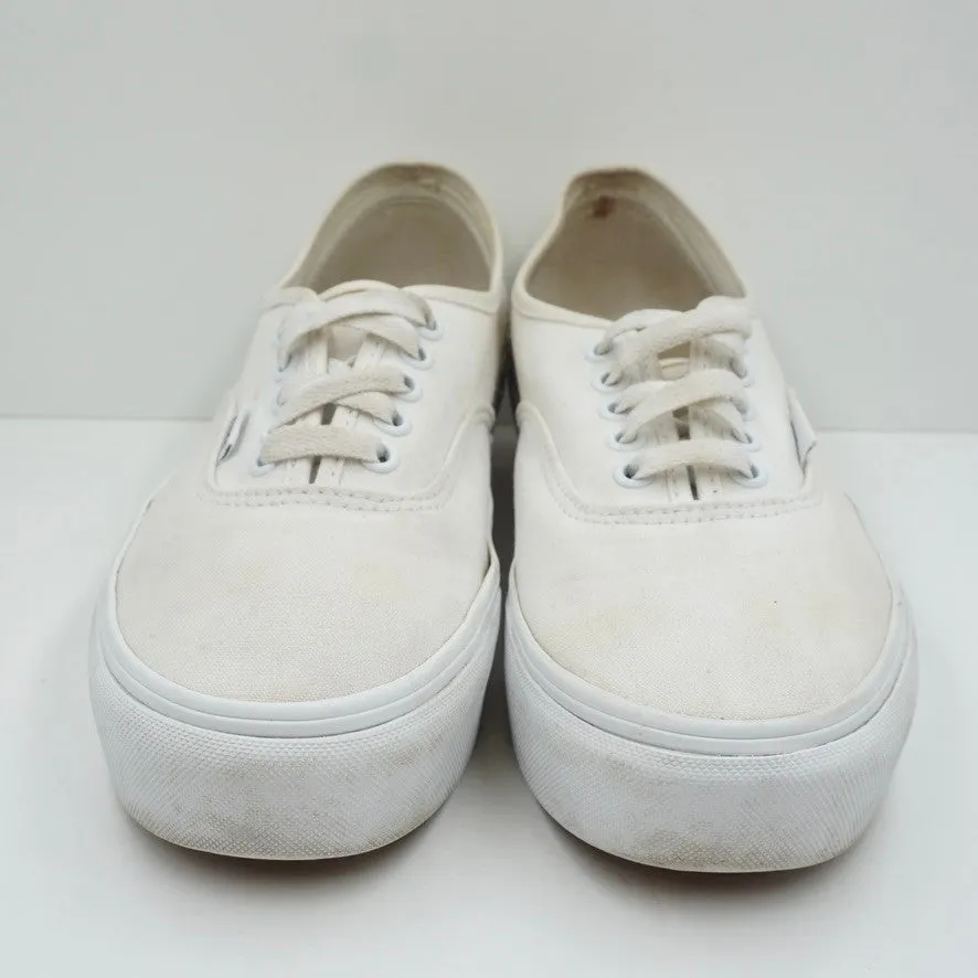 Vans Authentic Platform White