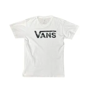 Vans Block Logo White Tshirt