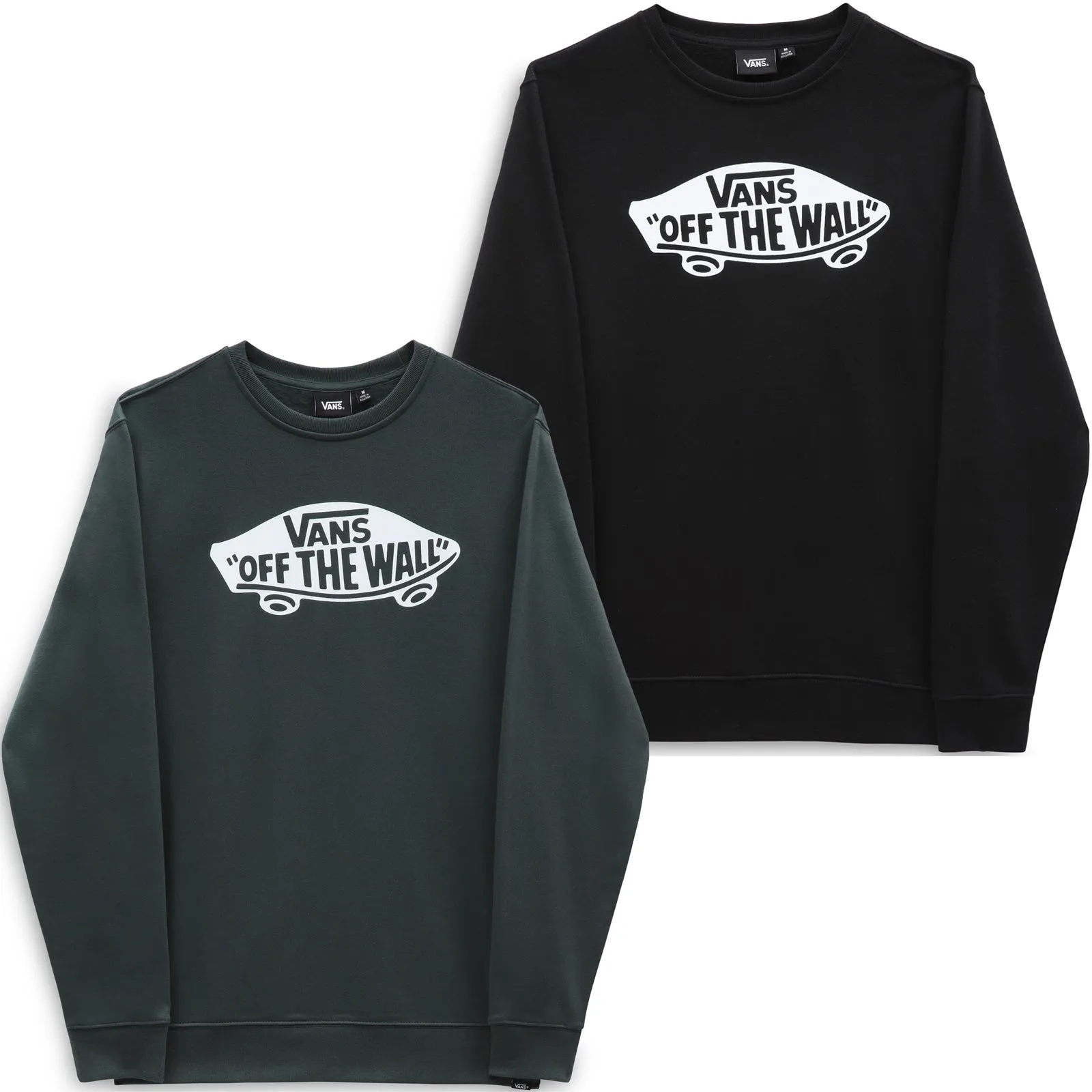 Vans Mens Classic Off The Wall Crew Neck Sweatshirt