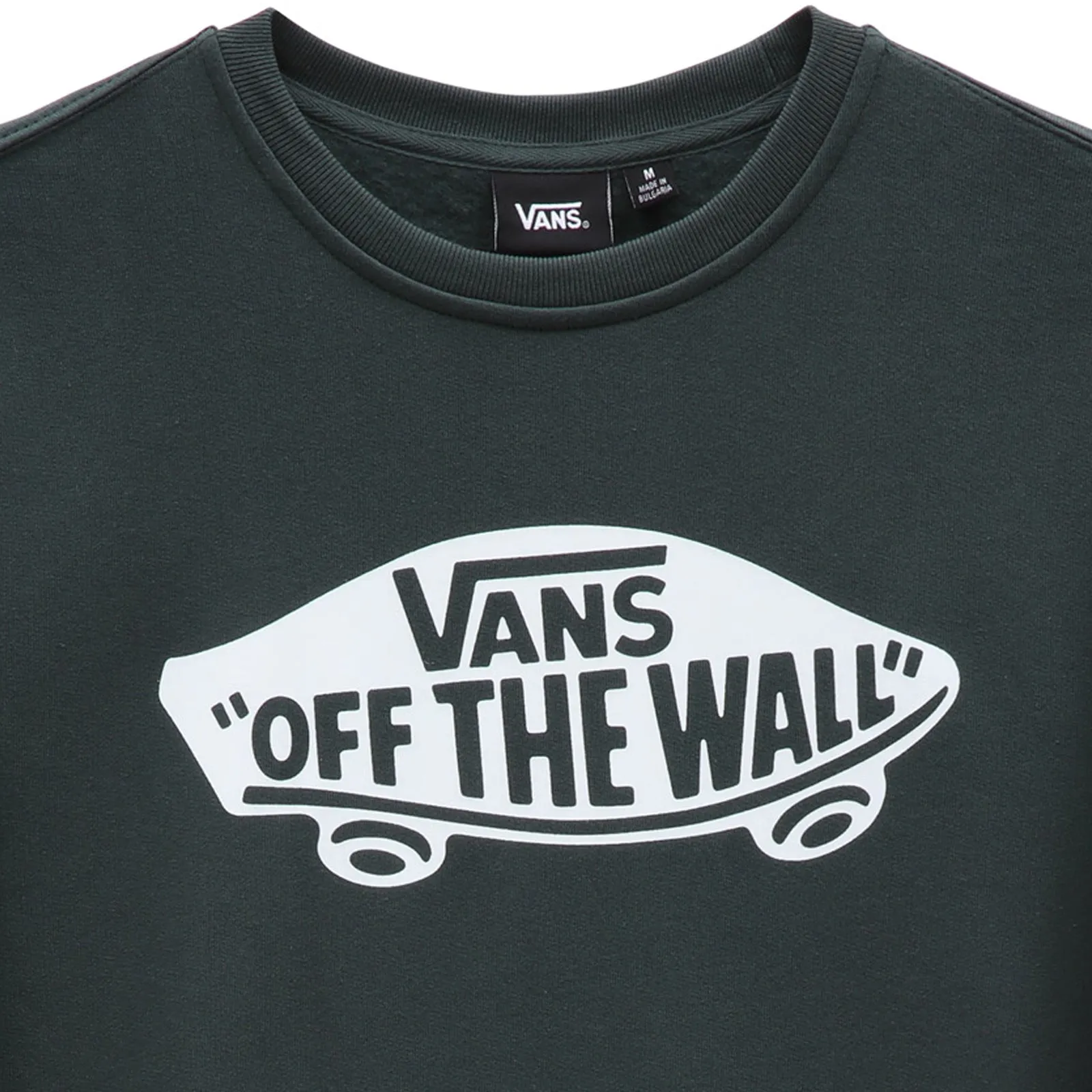 Vans Mens Classic Off The Wall Crew Neck Sweatshirt