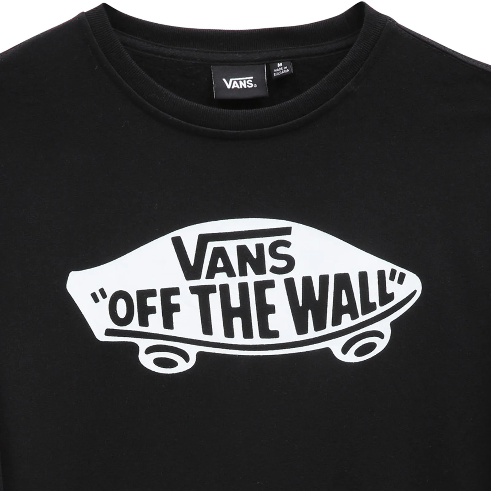 Vans Mens Classic Off The Wall Crew Neck Sweatshirt