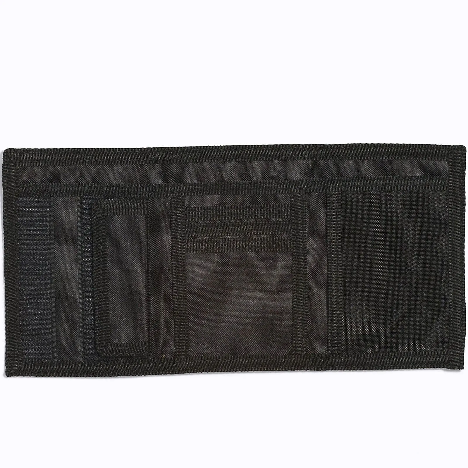 Vans Mens Slipped Tri-fold Checkered Money Wallet - Black