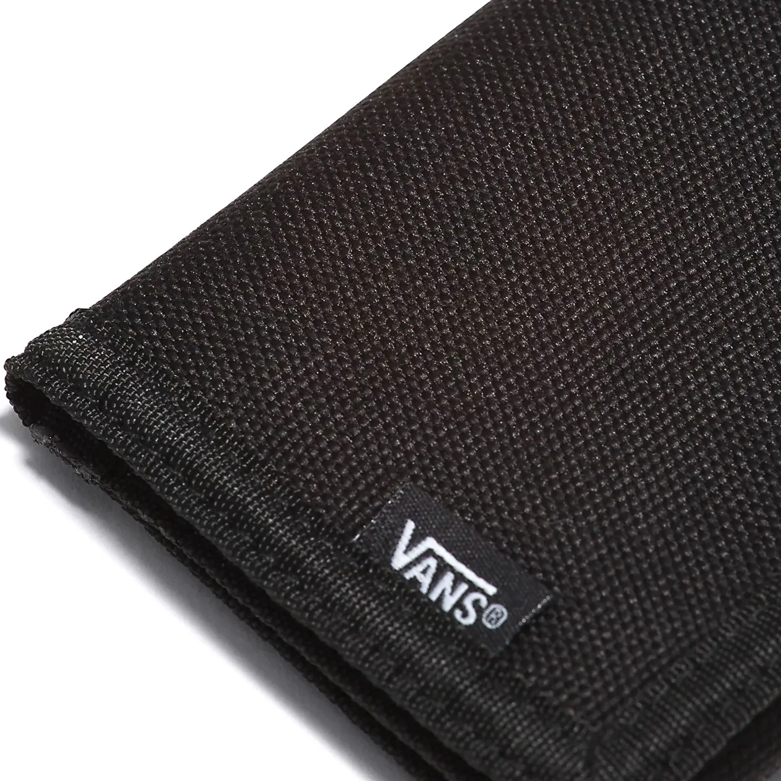 Vans Mens Slipped Tri-fold Checkered Money Wallet - Black