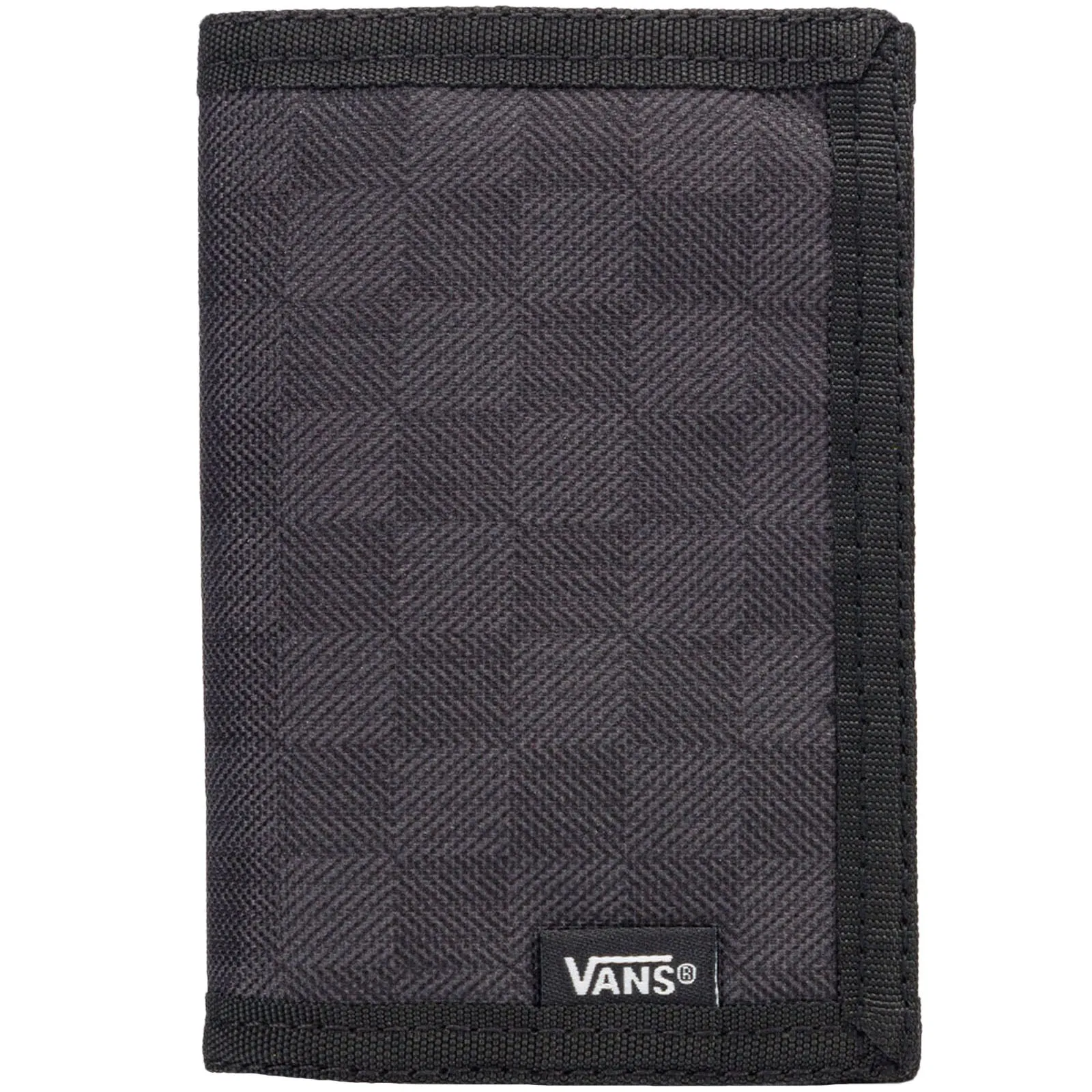 Vans Mens Slipped Tri-Fold Wallet - Black/Charcoal