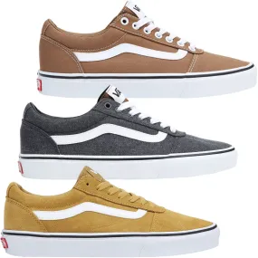 Vans Mens Ward Low Rise Canvas Trainers