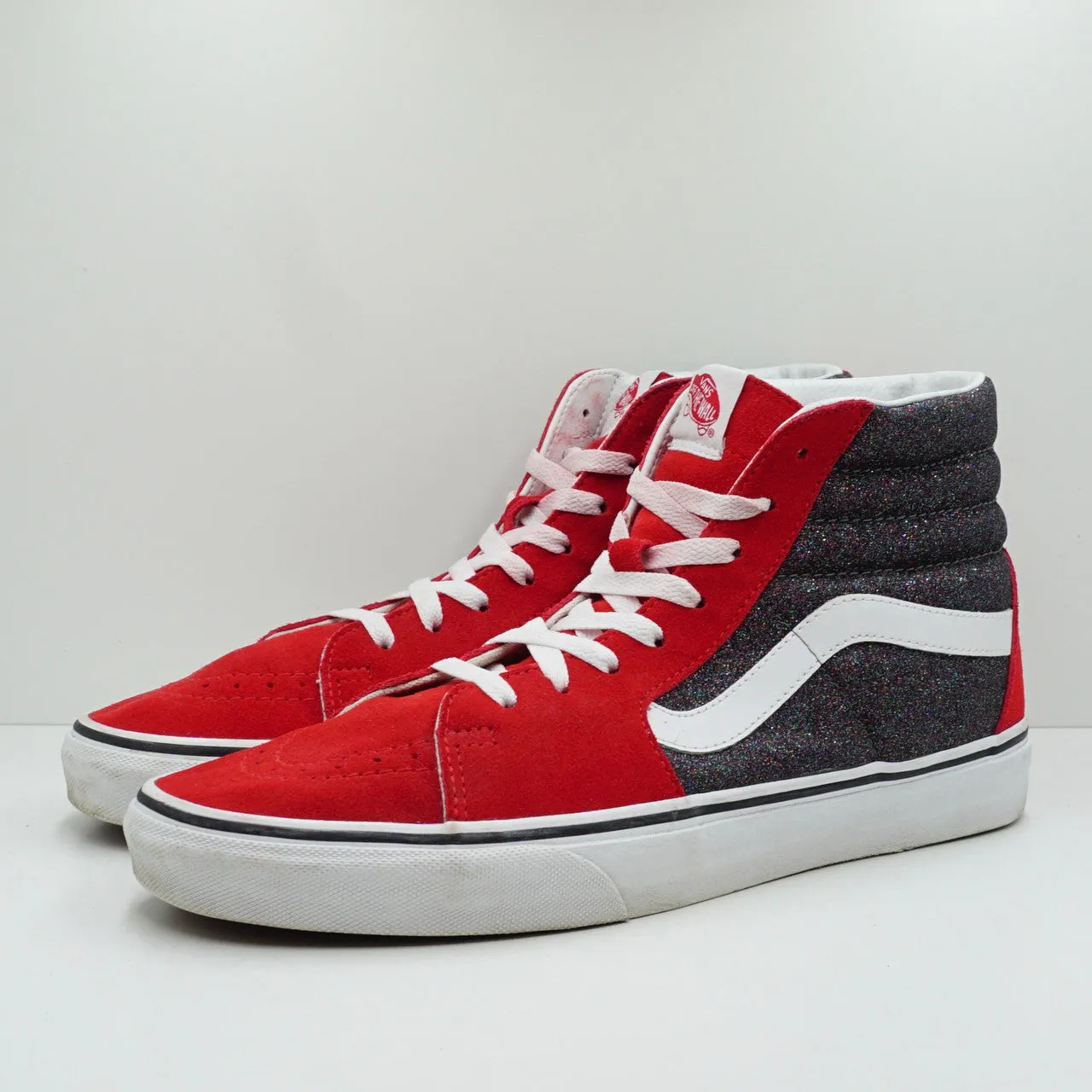 Vans Sk8 Hi Red/Glitter