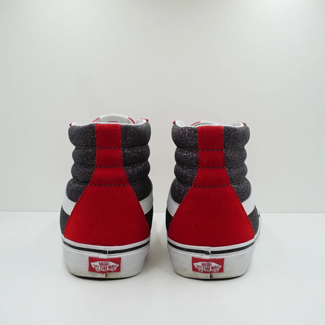 Vans Sk8 Hi Red/Glitter