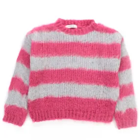 Vicolo Girl And Teen Striped Pullover