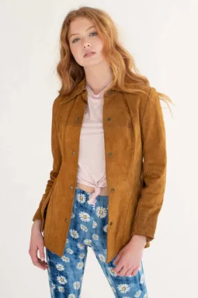 Vintage Women's Norfolk Suede Leather Jacket