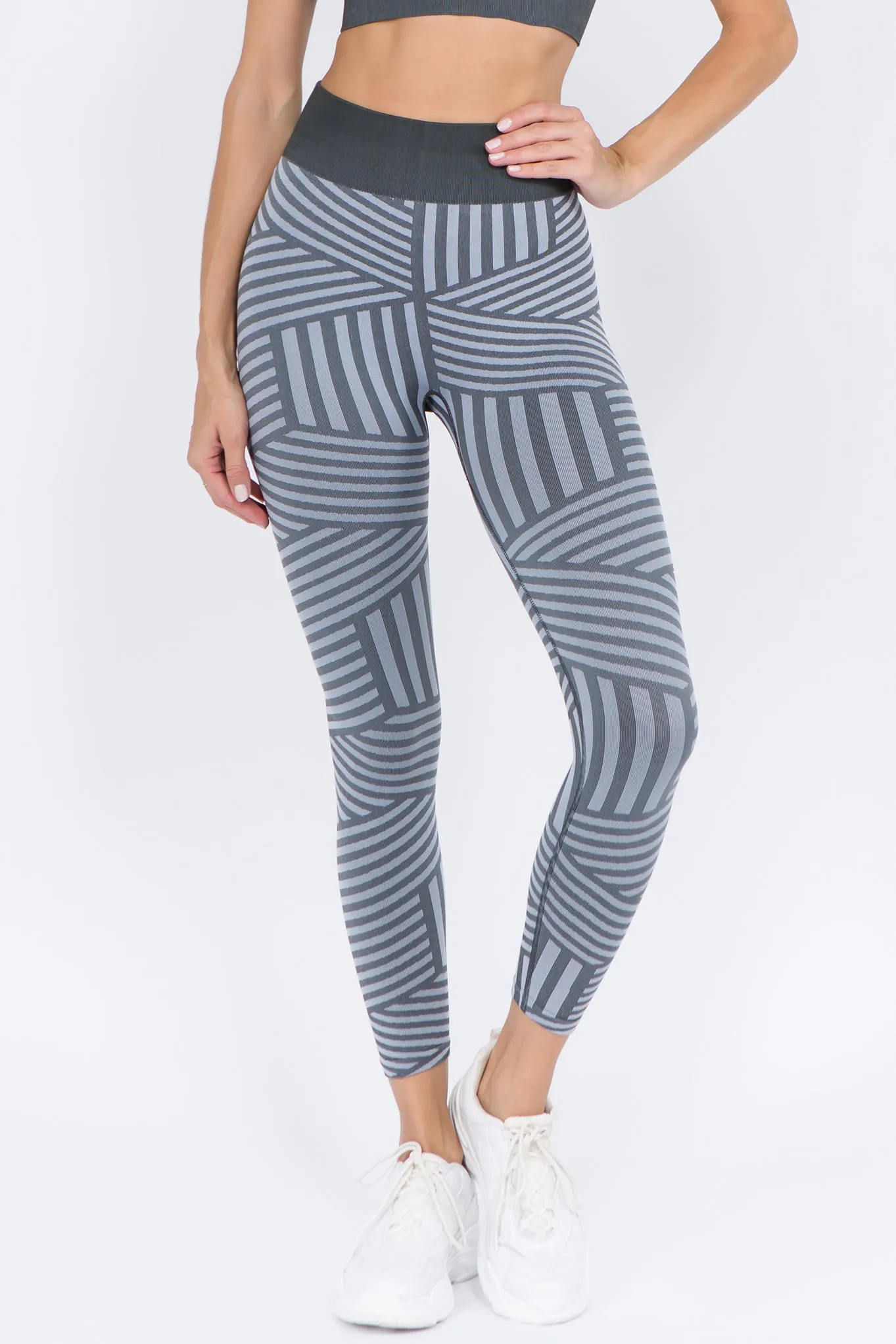 Vital Multi Striped Workout Leggings