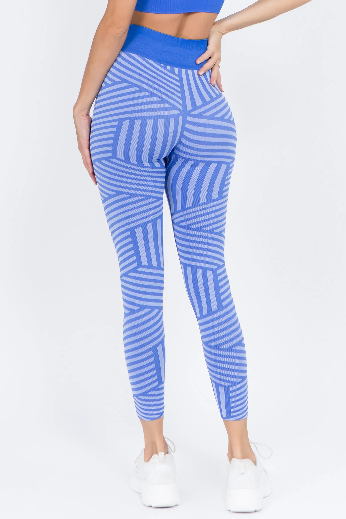 Vital Multi Striped Workout Leggings