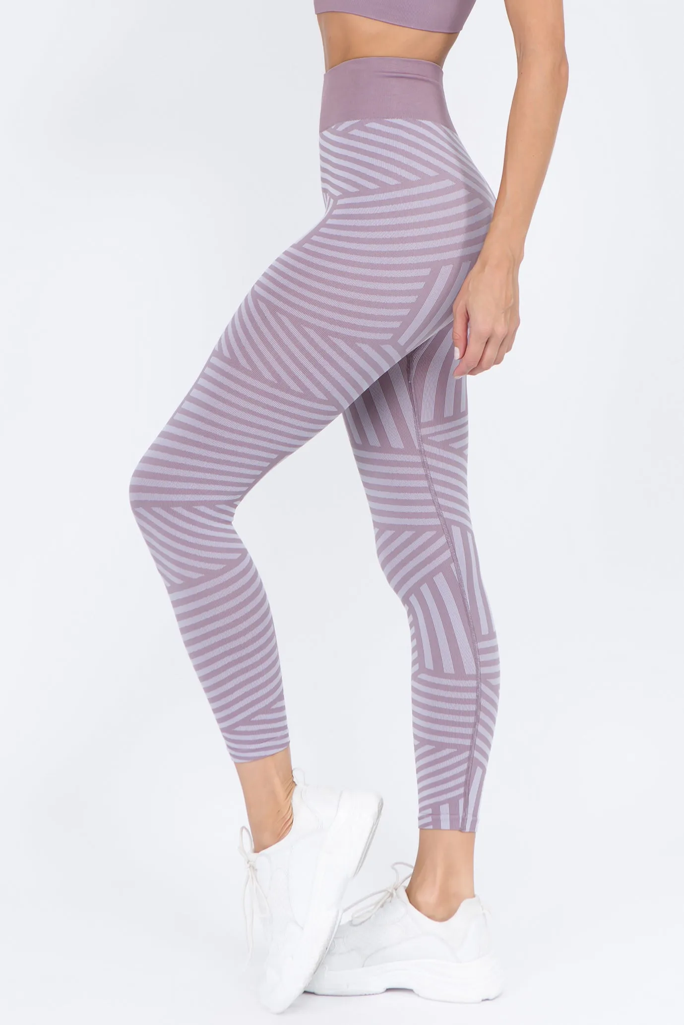 Vital Multi Striped Workout Leggings