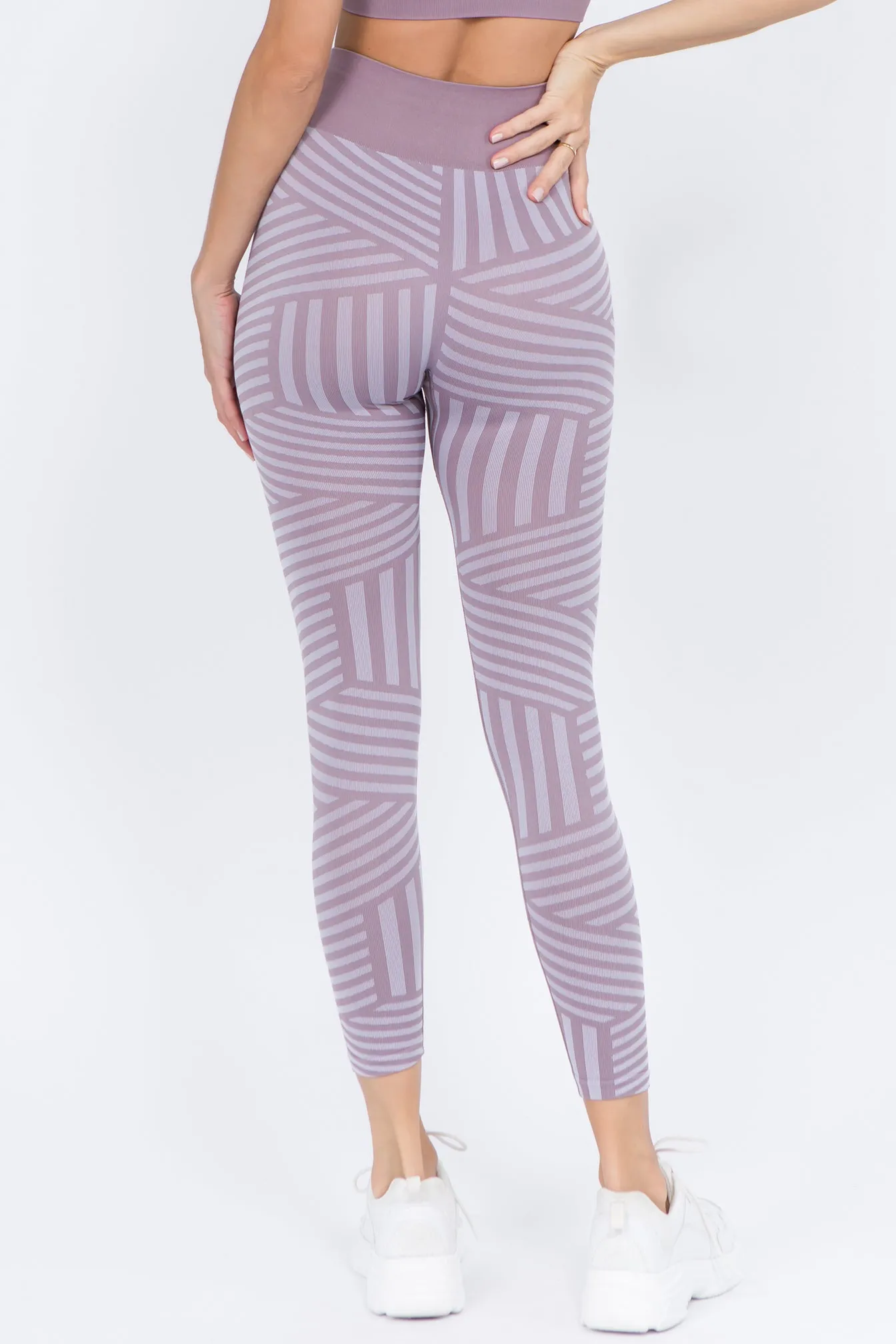 Vital Multi Striped Workout Leggings