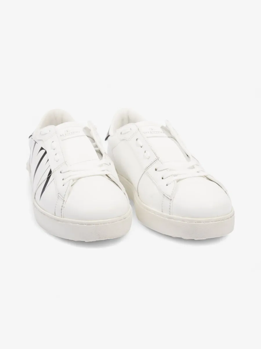 VLTN Logo Sneakers White / Black Leather EU 43.5 UK 9.5