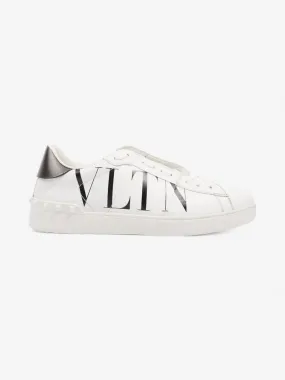 VLTN Logo Sneakers White / Black Leather EU 43.5 UK 9.5