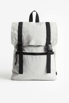 Water-repellent sports backpack - Light grey - Kids | H&M GB