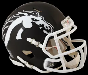 Western Michigan Riddell Speed Matte Brown Mini Helmet