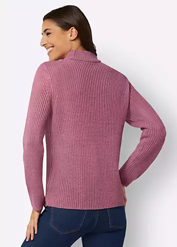 Witt Dark Rose Crew Neck Jumper | Grattan