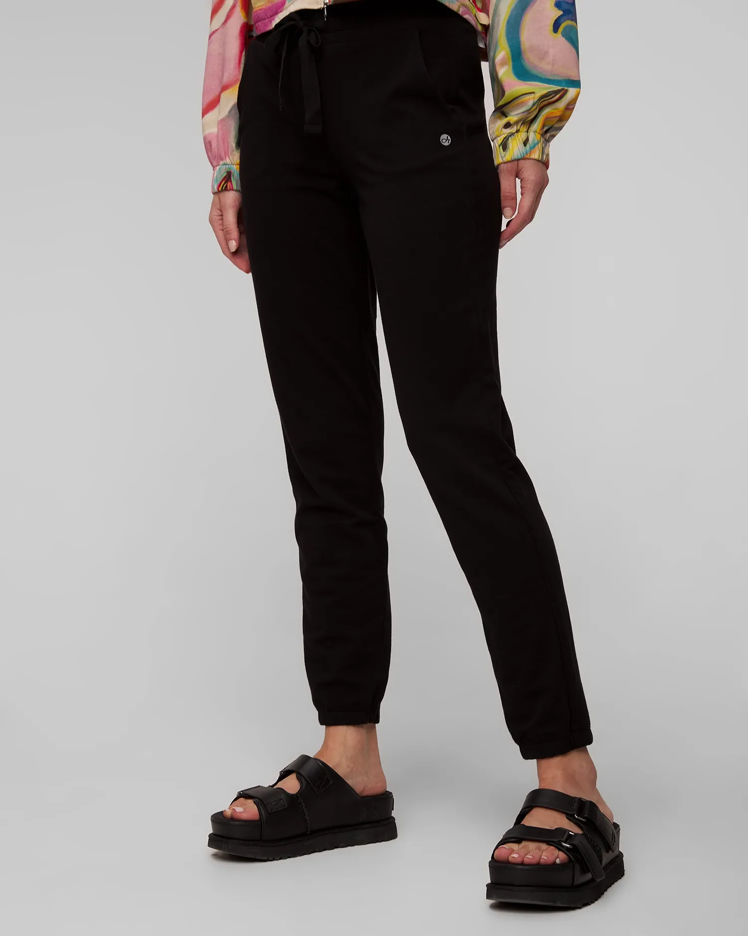 Women's black trousers Deha A00325-10009