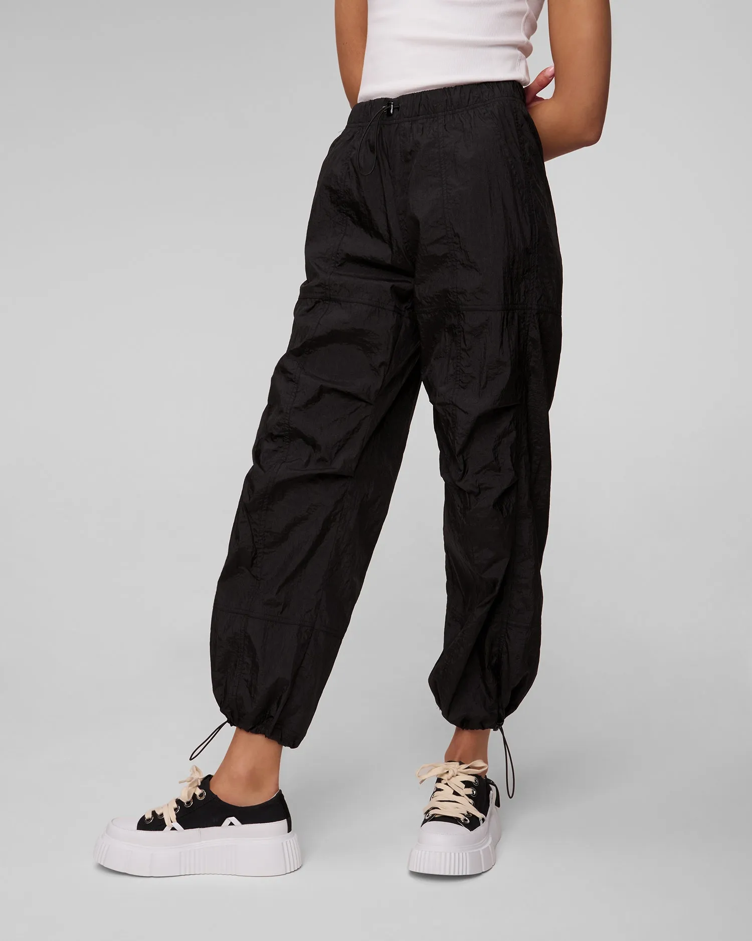 Women's black trousers Deha D02446-10009