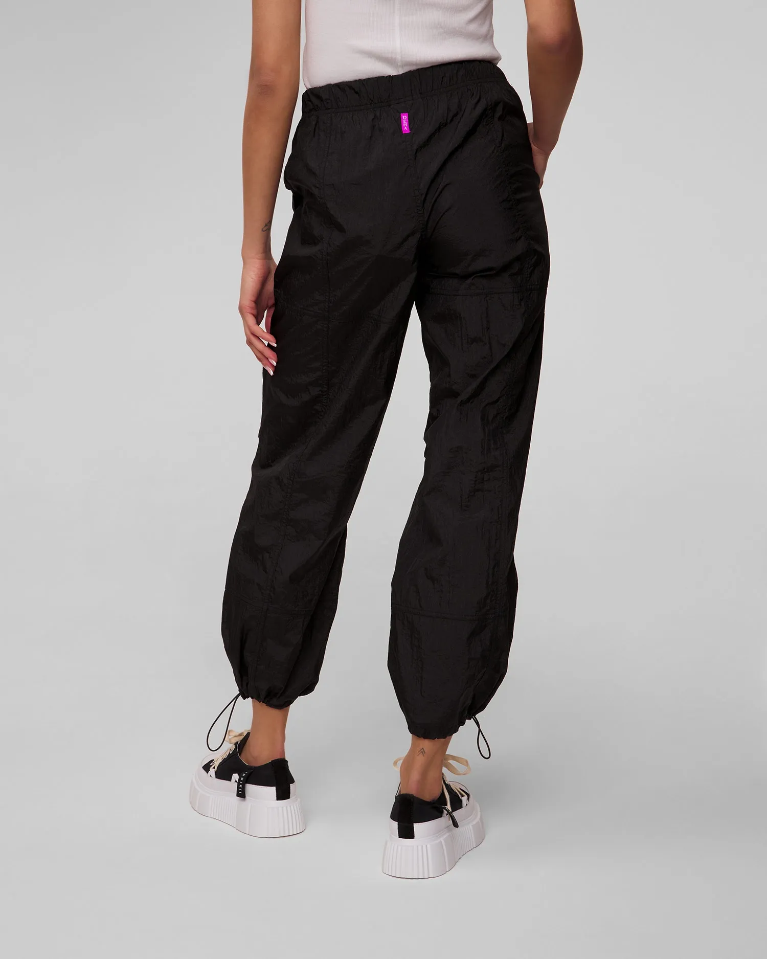 Women's black trousers Deha D02446-10009