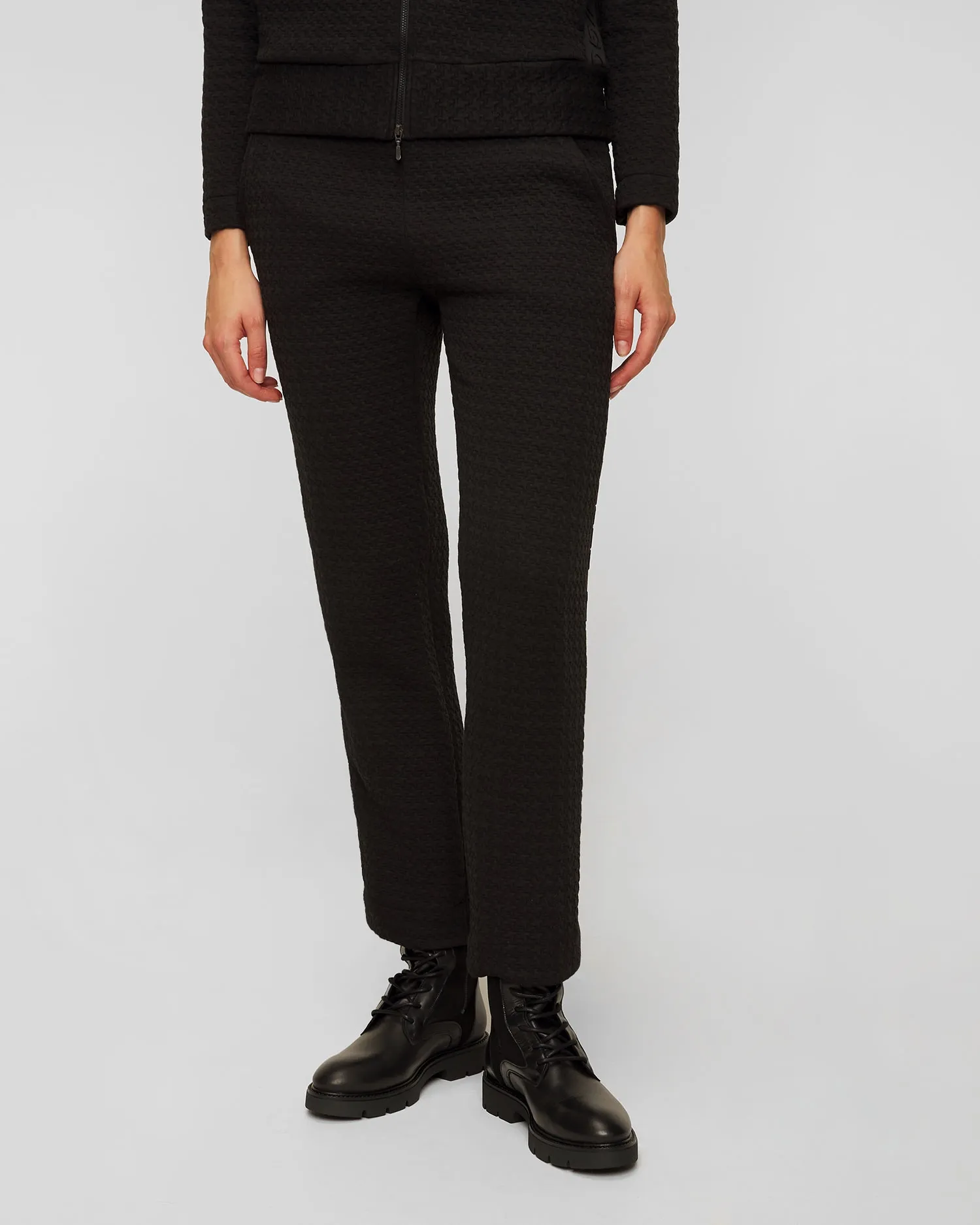 Women's black trousers Deha d93736-10009