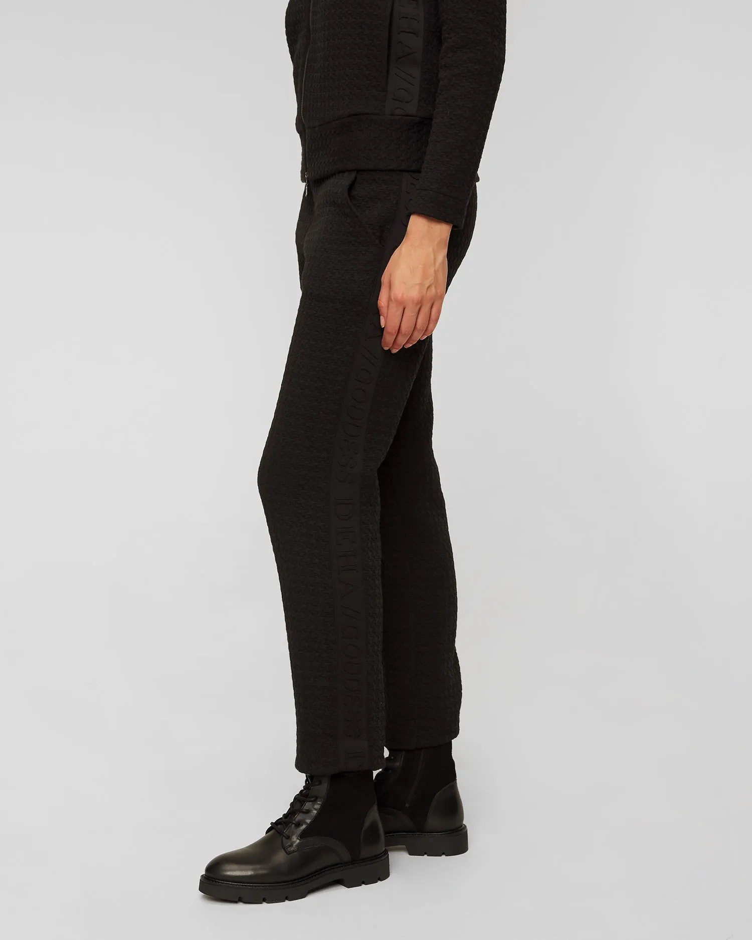 Women's black trousers Deha d93736-10009