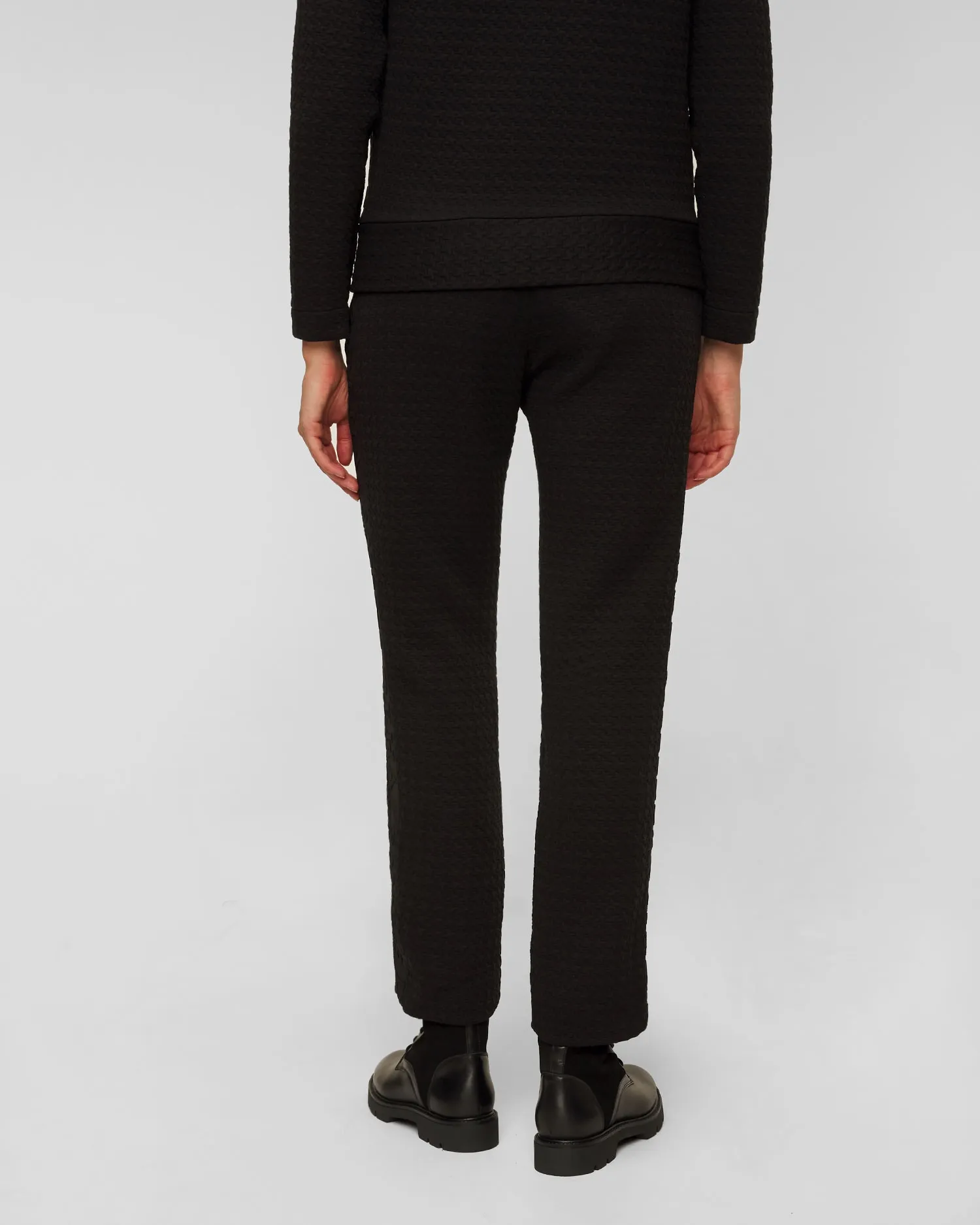 Women's black trousers Deha d93736-10009