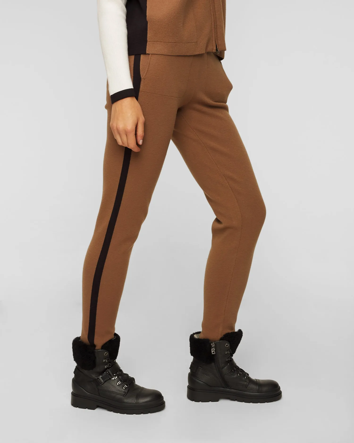 Women's knit-fabric trousers Deha d93816-87118