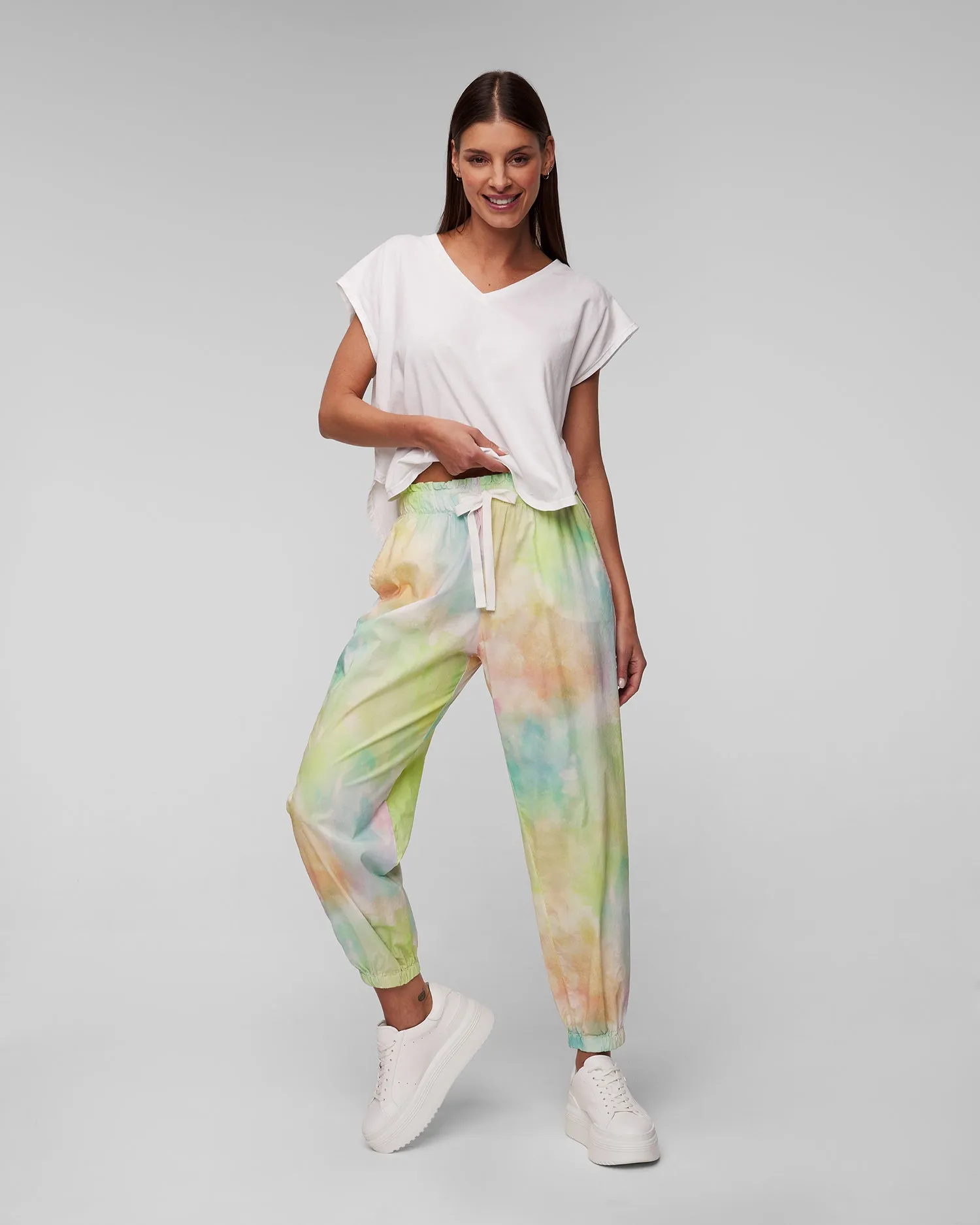 Women's tie dye trousers Deha D02345-12704