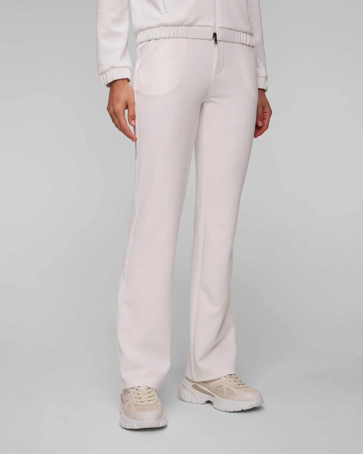 Women's white trousers BOGNER Linna 11538881-31