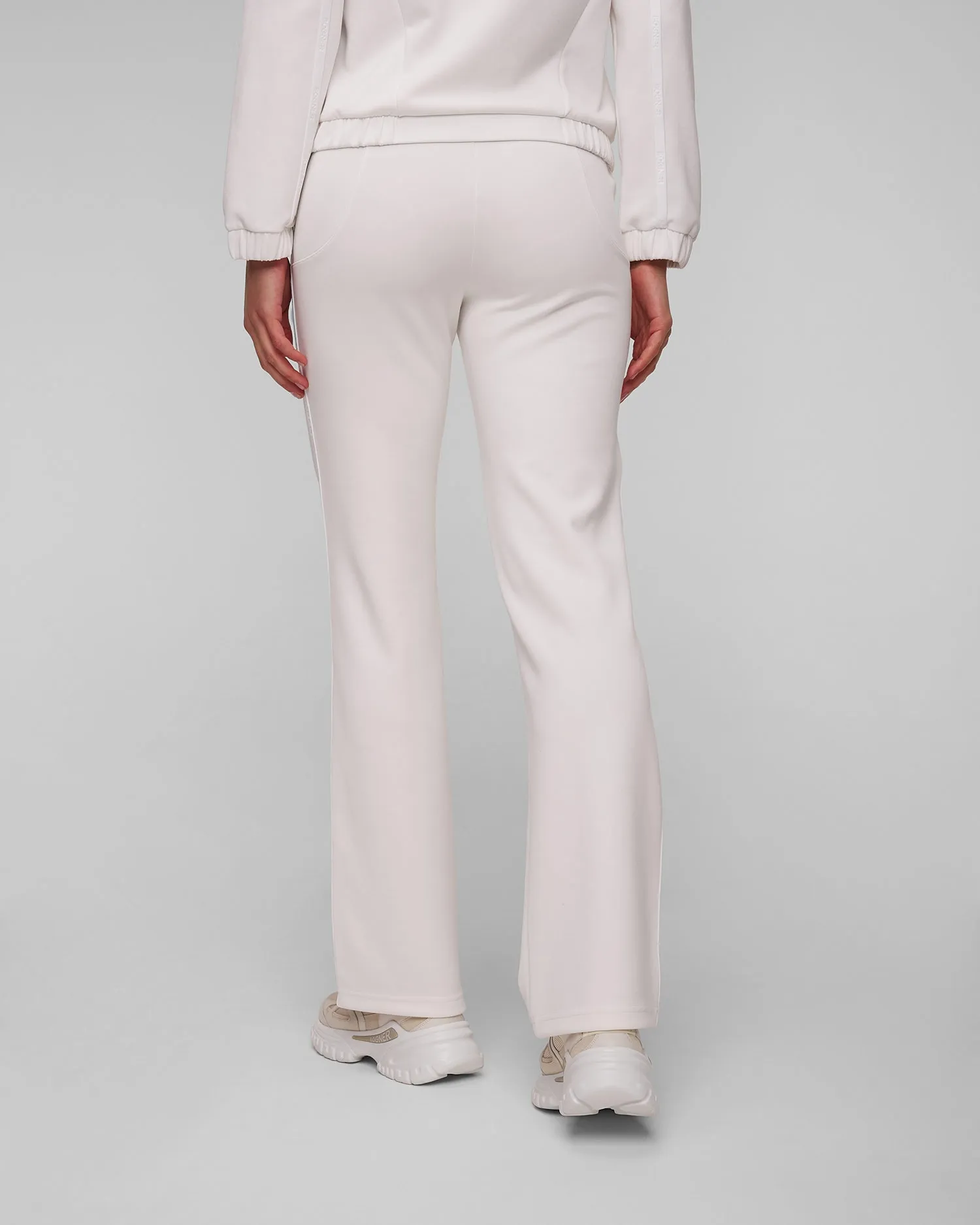 Women's white trousers BOGNER Linna 11538881-31